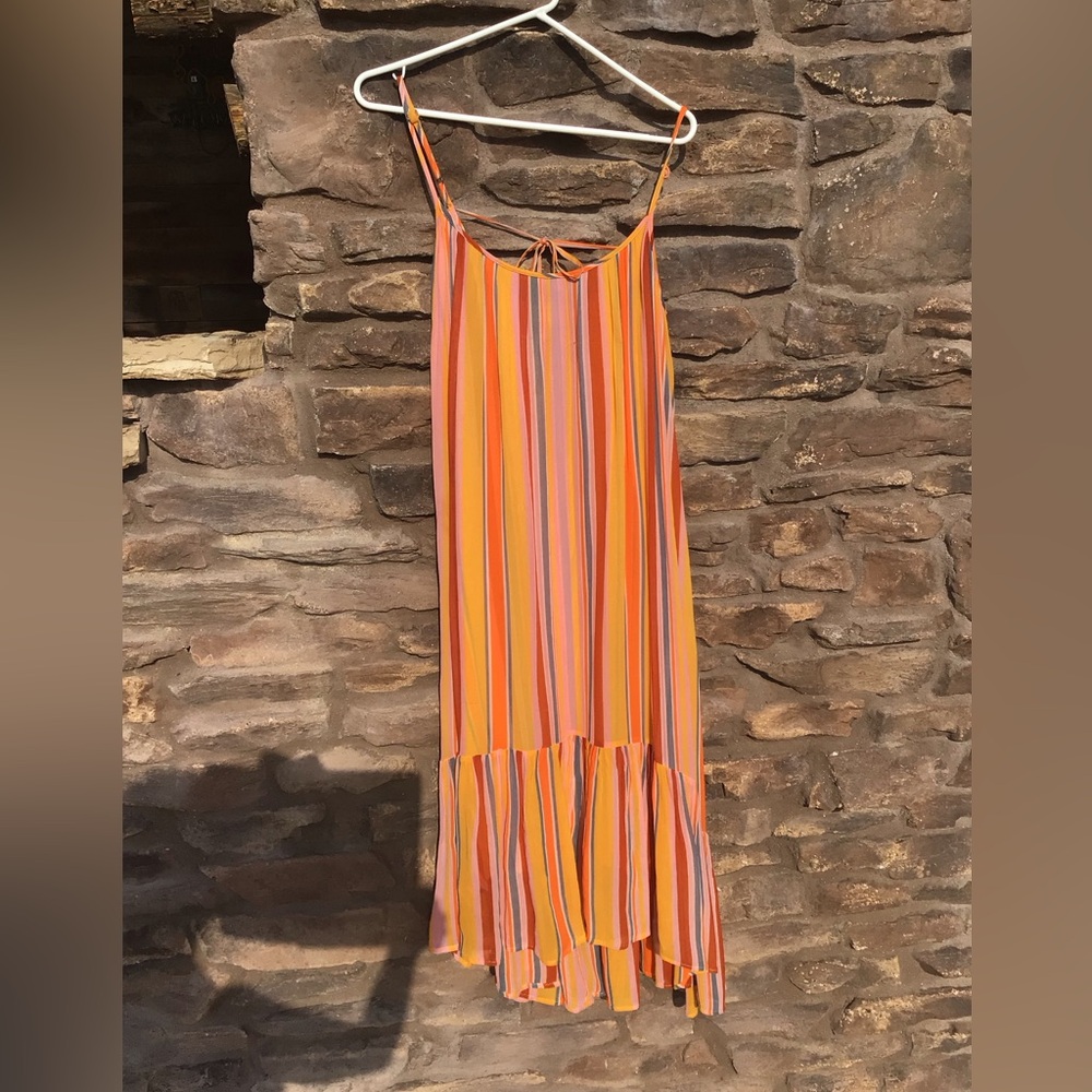 All saints multi color dress
